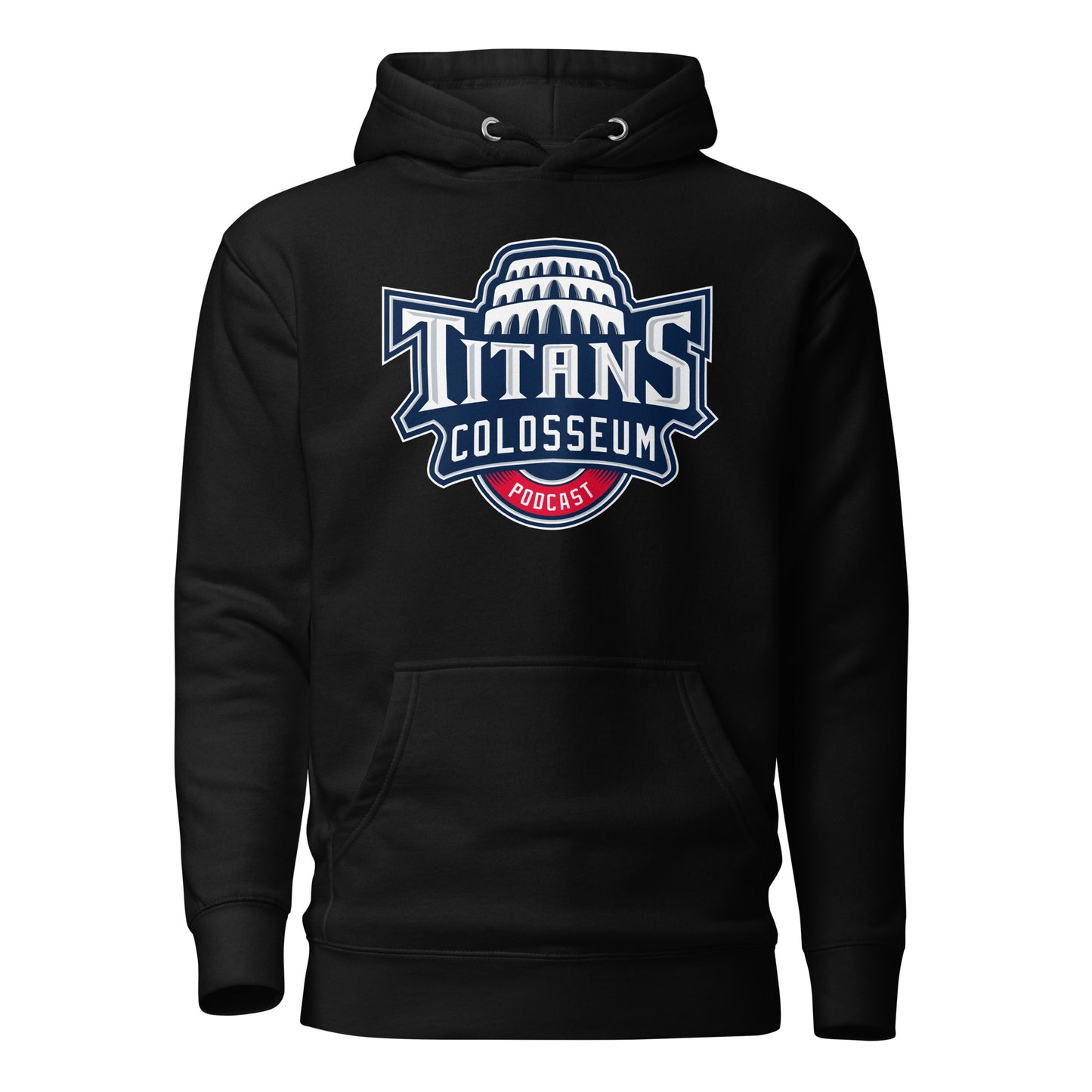 Titans Colosseum Podcast Logo Hoodie