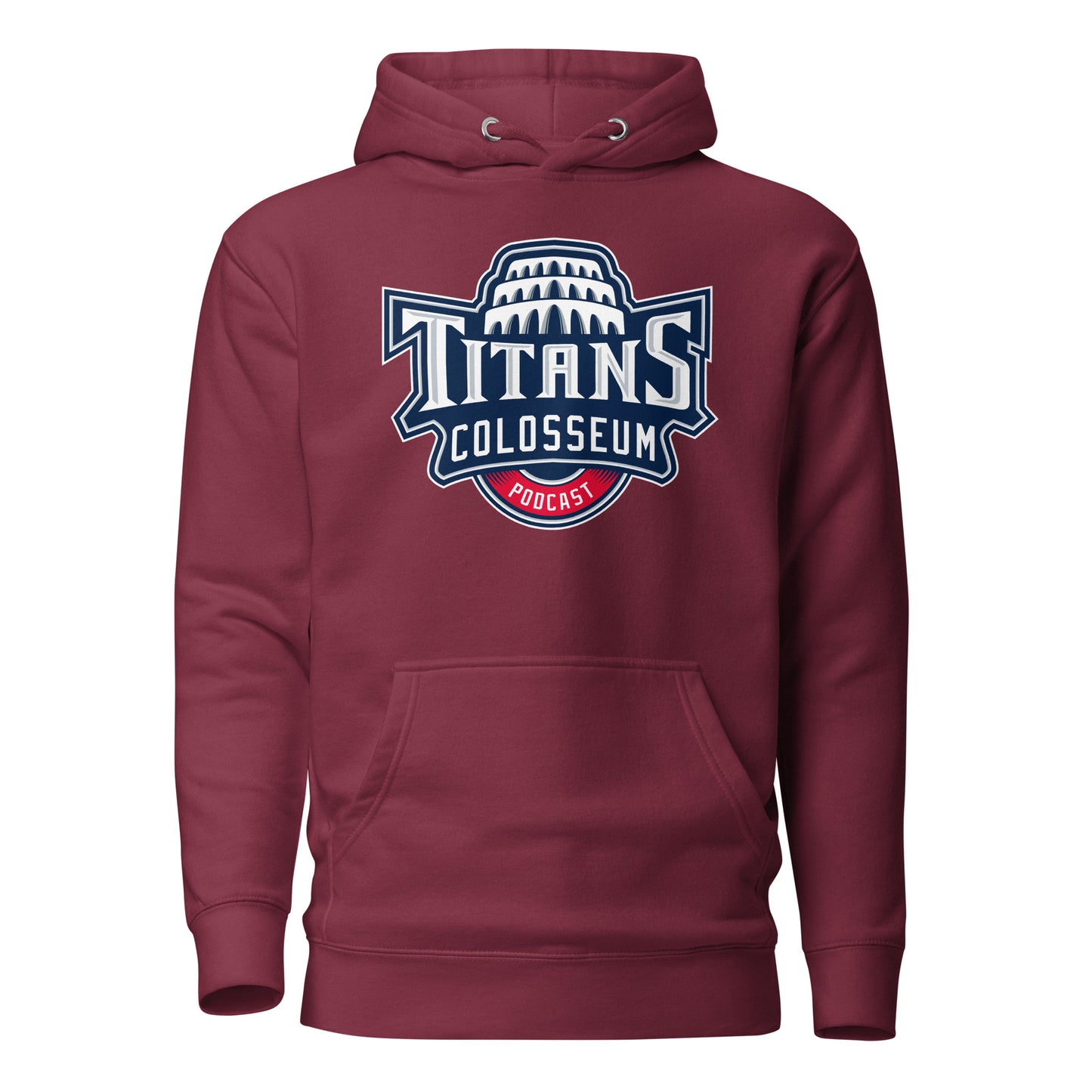 Titans Colosseum Podcast Logo Hoodie