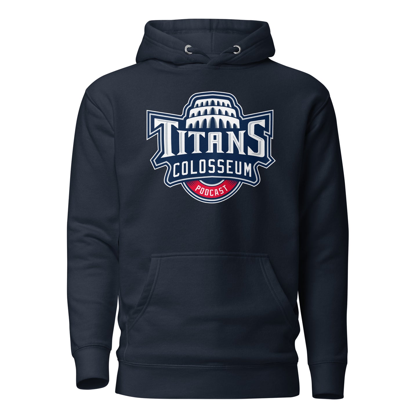 Titans Colosseum Podcast Logo Hoodie